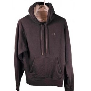 Champion‎ Mens Black Hoodie Sweatshirt Small Streetwear Athleisure Classic Comfy